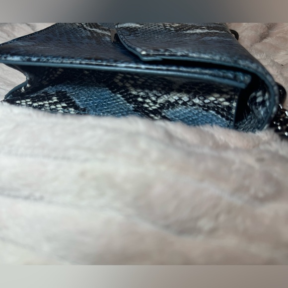 Ted Baker Enaaria Snake Print Leather Crossbody Bag NEW CONDITION - Picture 6 of 11